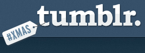 tumblr Xmas tag logo